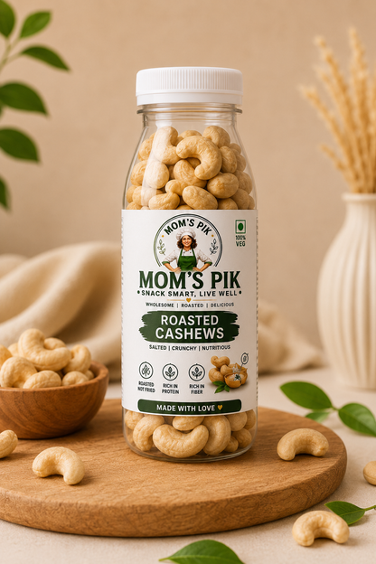 Premium Roasted Cashews – Salted