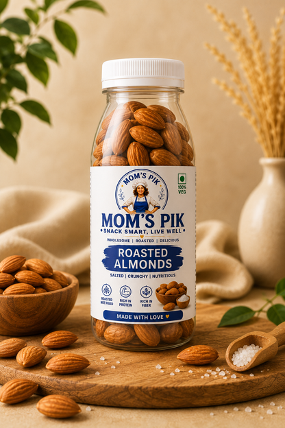 Premium Roasted Almonds – Salted