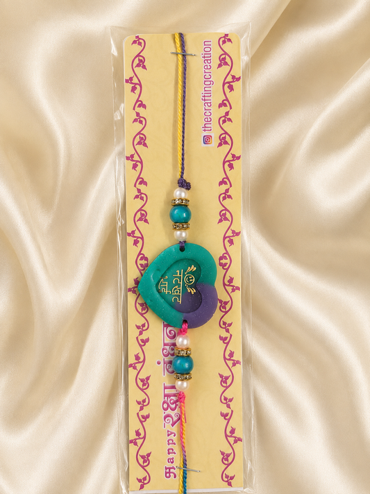 Handmade Resin Bhai Rakhi — Add ₹55