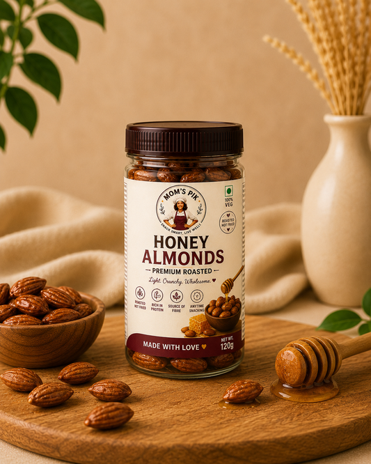Honey Roasted Almonds | Premium Roasted | 120g