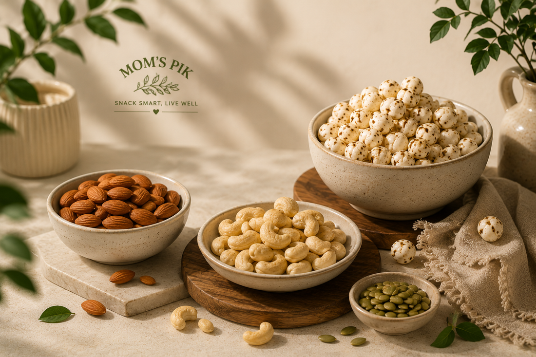 Mom's Pik Premium Roasted Makhana