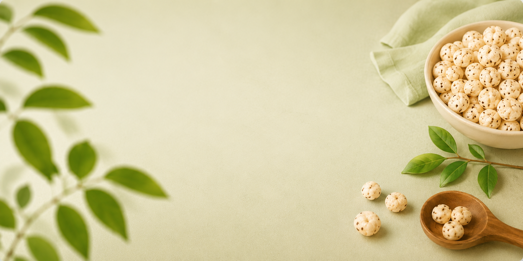 Makhana quote background