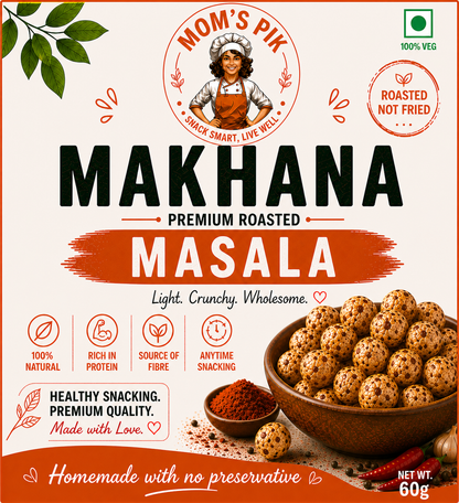 Premium Roasted Makhana – Masala Twist