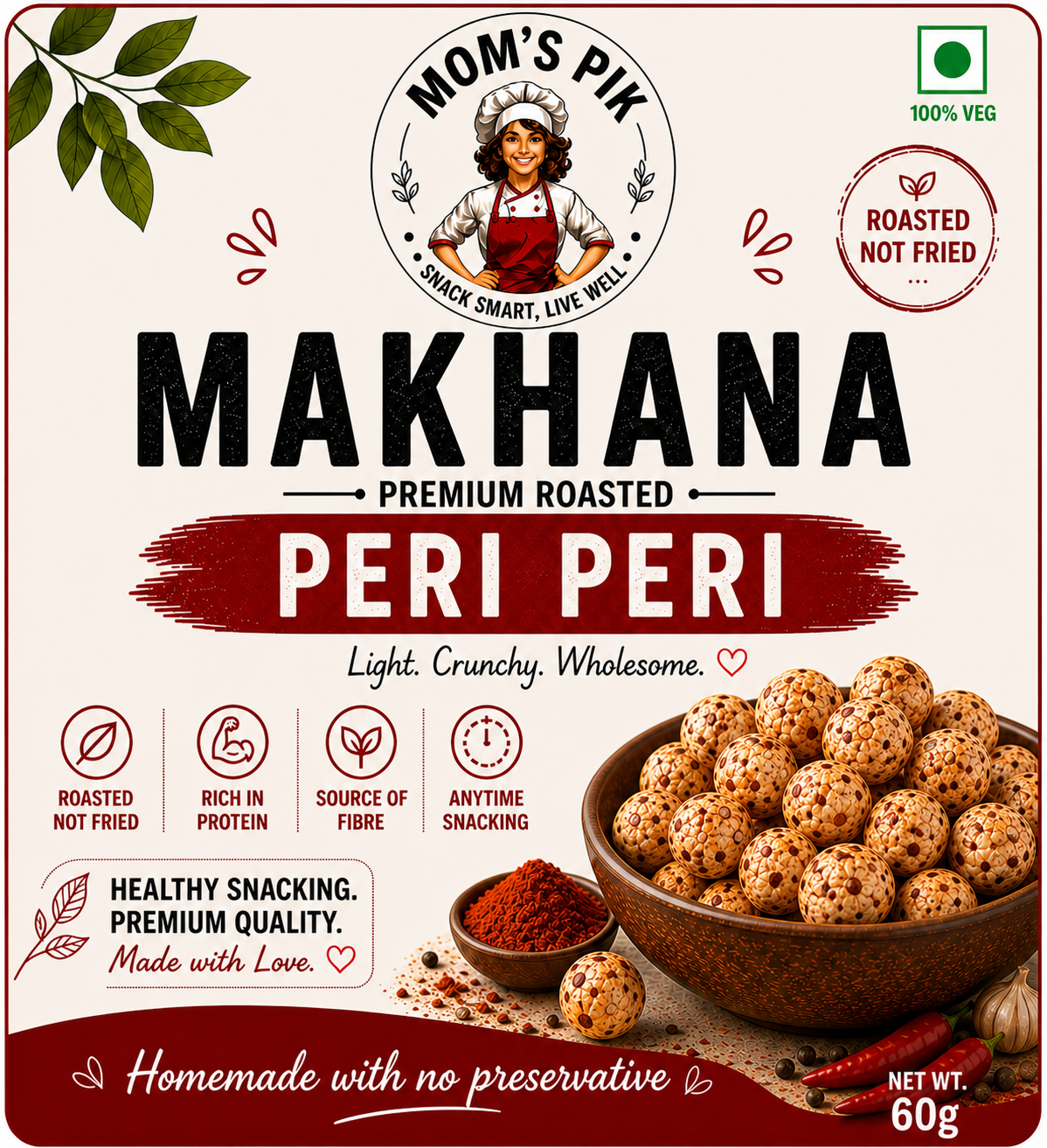 Peri Peri Roasted Makhana