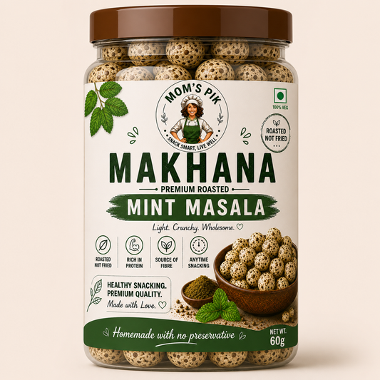 Premium Roasted Makhana – Mint Twist